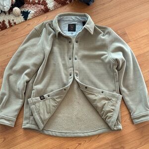 Copper and Oak Cozy Earth Beige Fleece Jacket